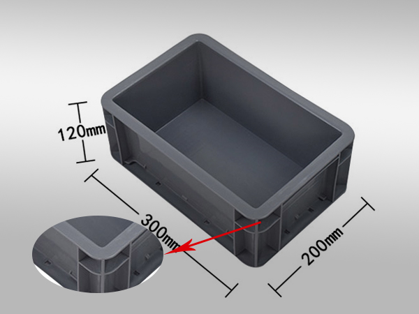 EU塑料周转箱32系列300-200-120(一）